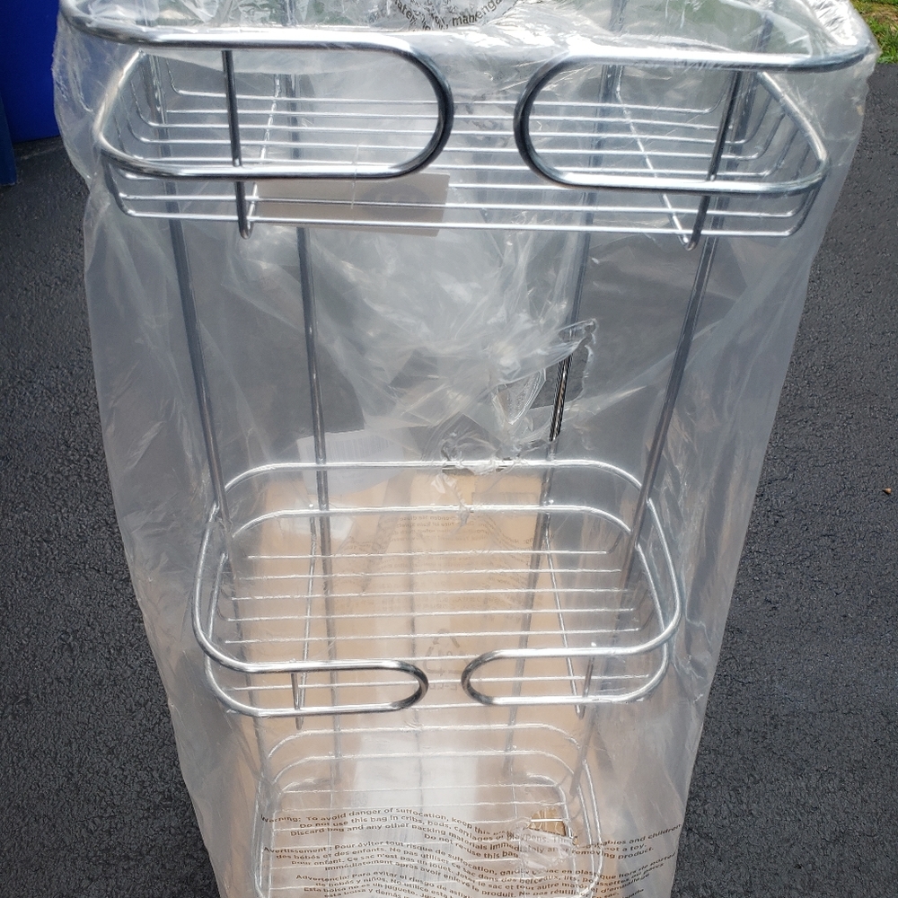 3 tier metal stand